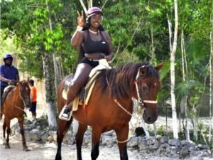 Horseback Riding - ZipLines & Cenote Tour
